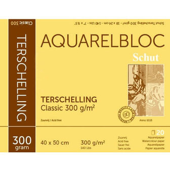 Schut Terschelling Classic Aquarelblok 300gram 40x50