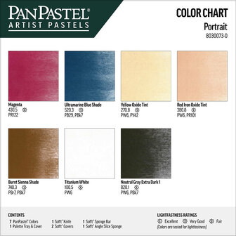 PanPastel Portrait Set 7 Pans B