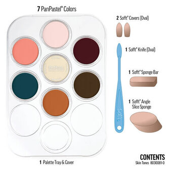 PanPastel Skin Tones Set 7 Pans A