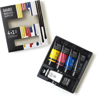 Liquitex Basics Set 4x75ml 1x118ml V