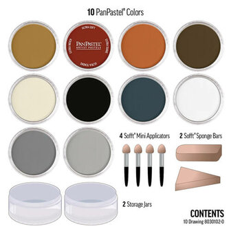 PanPastel Drawing Set 10 Pans A