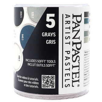 PanPastel Grays Set 5 Pans