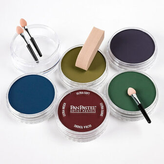 PanPastel Extra Dark Shades Set 5 Pans D