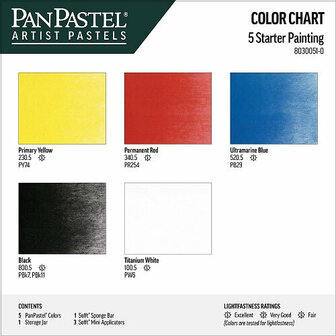 PanPastel Painting Set 5 Pans C