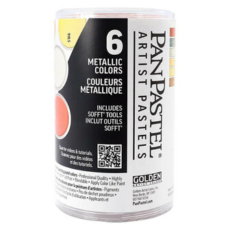 PanPastel Metallic Colors Set 6 Pans