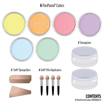 PanPastel Pearlescent Set 6 Pans A