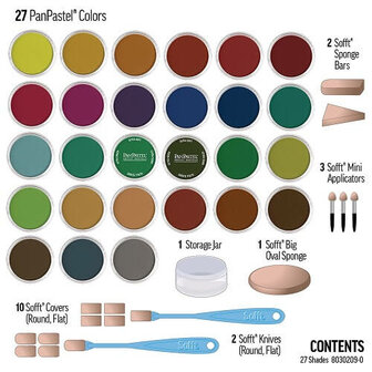 PanPastel Shades Set 27 Pans A