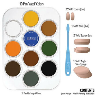 PanPastel Jason Morgan Wildlife Set 10 Pans A