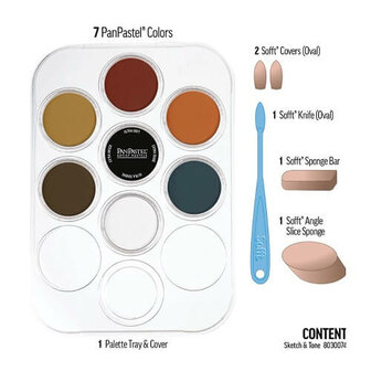 PanPastel Sketch &amp; Tone Set 7 Pans A
