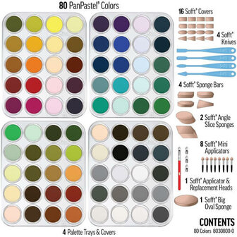 PanPastel All Colours Set 80 Pans 9ml C