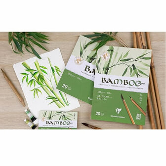 Clairefontaine Bamboo Aquarelpad 250 grams