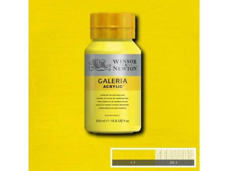 Galeria Acrylverf 500ml Cadmium Yellow Pale Hue 114
