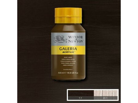 Galeria Acrylverf 500ml Burnt Umber 076