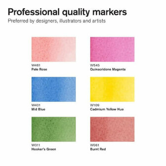 Winsor &amp; Newton Promarker Set Floral Tones Watercolour 3