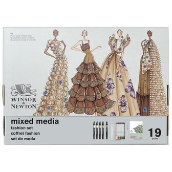 Winsor &amp; Newton Mixed Media Fashion Set