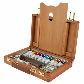 Old Holland Woodbox Oil Paint 23 delige set