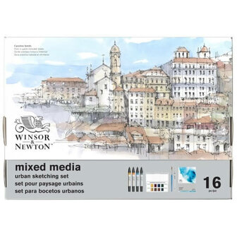 Winsor &amp; Newton Mixed Media Urban Sketching Set