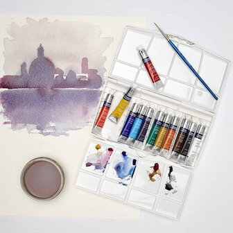 Winsor &amp; Newton Cotman Tube Travel Set 3