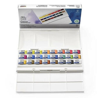 Winsor &amp; Newton Cotman Studio Aquarelset 24 hele napjes 2