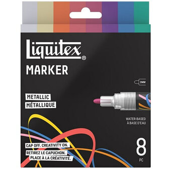 Liquitex Acrylic Marker Set Metallic