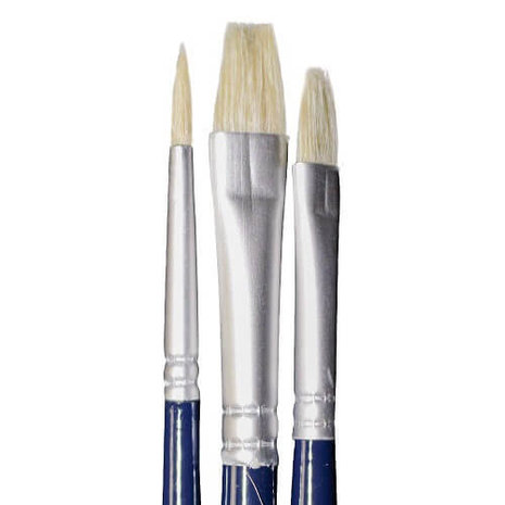 Lefranc & Bourgeois Fine Oil brush Penselenset 3 Varkenshaar Zoom
