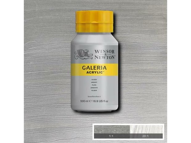 Galeria Acrylverf 500ml Silver 617