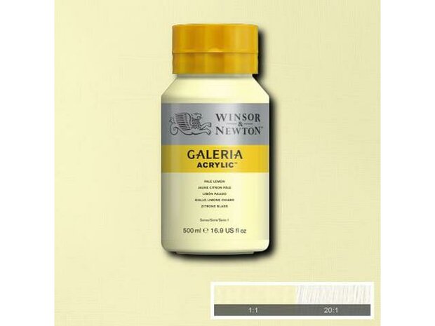 Galeria Acrylverf 500ml Pale Lemon 434