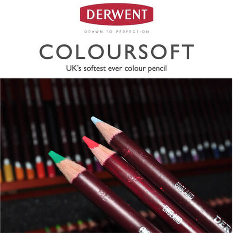 Derwent Coloursoft Potloden 24 delige set 2