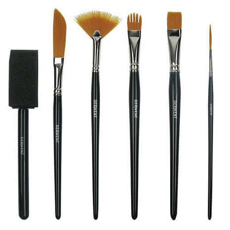 Derwent Technique Brush Set