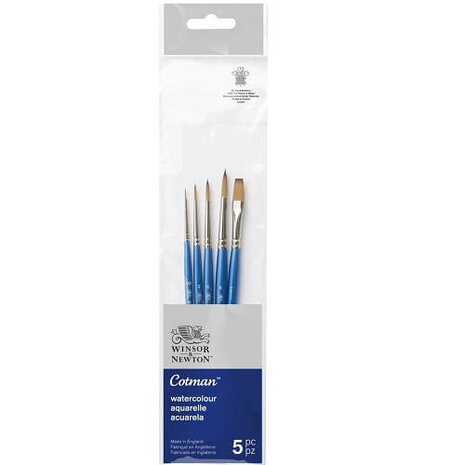 Winsor & Newton Cotman Aquarel Penselen Set 1