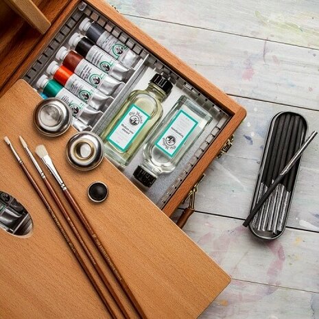 Old Holland Woodbox Classic Oil Paint 25 delige set 2