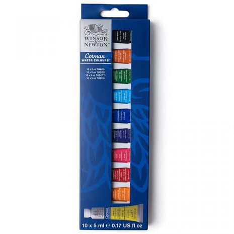 Winsor & Newton Cotman Tubes Collection 10x5ml