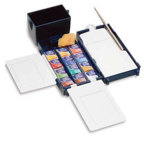 Boîte aquarelle de voyage - Field Box - Winsor & Newton - Creastore