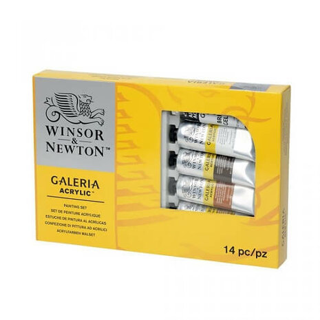 Winsor & Newton Galeria Acrylic Complete Set 6