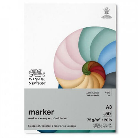 Winsor & Newton Marker Papier Bleedproof A3