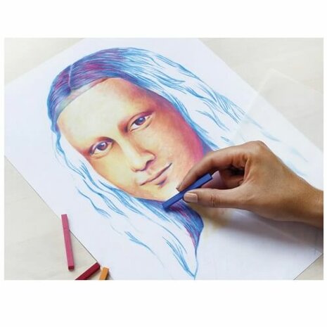 Conté à Paris Sketching Pastelkrijt Set Portrait 3