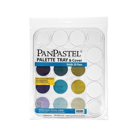PanPastel Tray Palette & Cover Holds 20 Pans