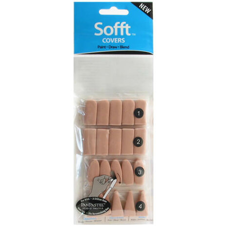 PanPastel Sofft Tools Set Covers Mixed Pack 40 pcs