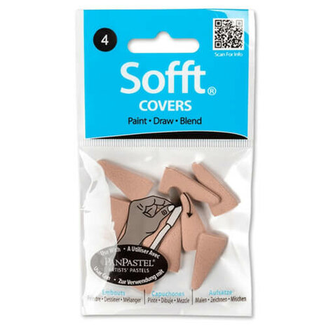 PanPastel Sofft Tools Set Covers Point No4 10 pcs