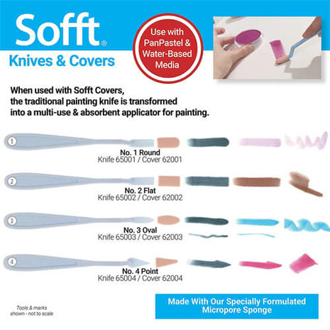 PanPastel Sofft Tools Combination Set 44 pcs C