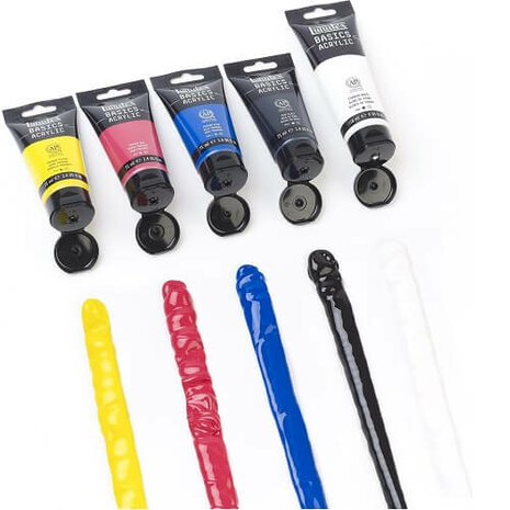 Liquitex Basics Set 4x75ml 1x118ml A