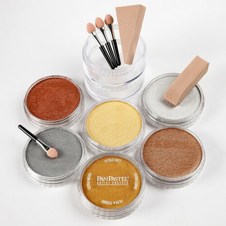 PanPastel Metallic Colors Set 6 Pans B