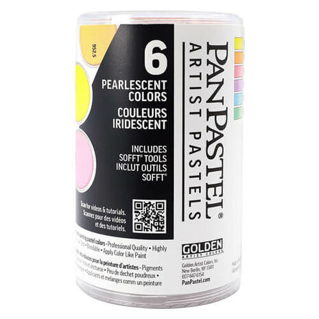 PanPastel Pearlescent Set 6 Pans