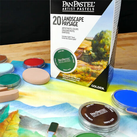 PanPastel Landscape 20 Set 20 Pans B