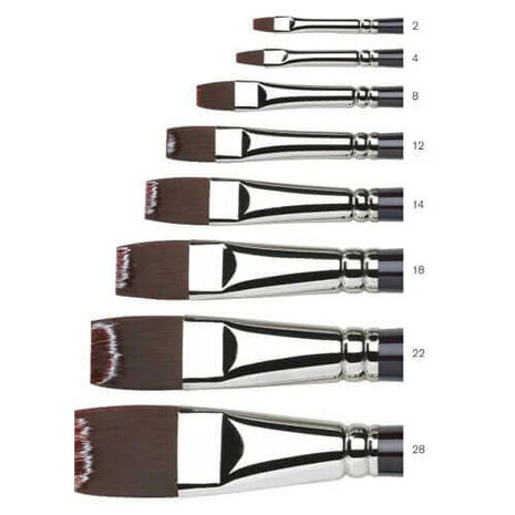Winsor & Newton Galeria Acrylic Brush Short Flat no4