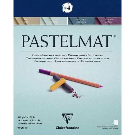 Clairefontaine Pastelmat no4 360 gram 24x30cm