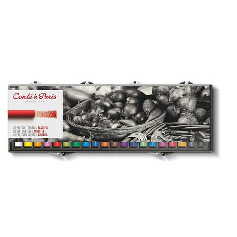 Cont&eacute; &agrave; Paris Pastelkrijt Set 20