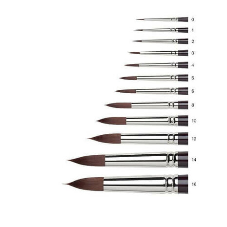 Winsor & Newton Galeria Acrylic Brush Round Short Handle AA