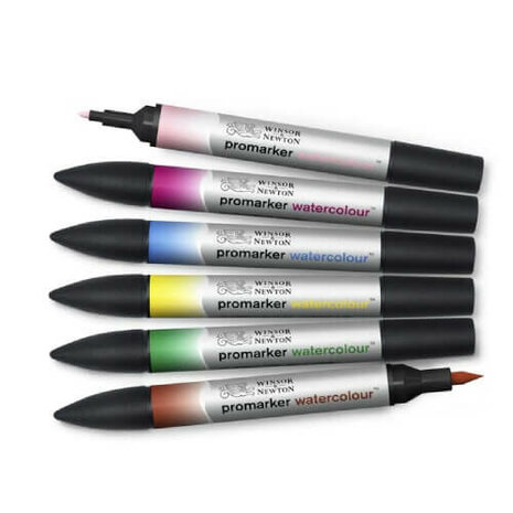Winsor & Newton Promarker Set Floral Tones Watercolour 2
