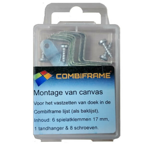 Combiframe Klemmen voor Baklijst